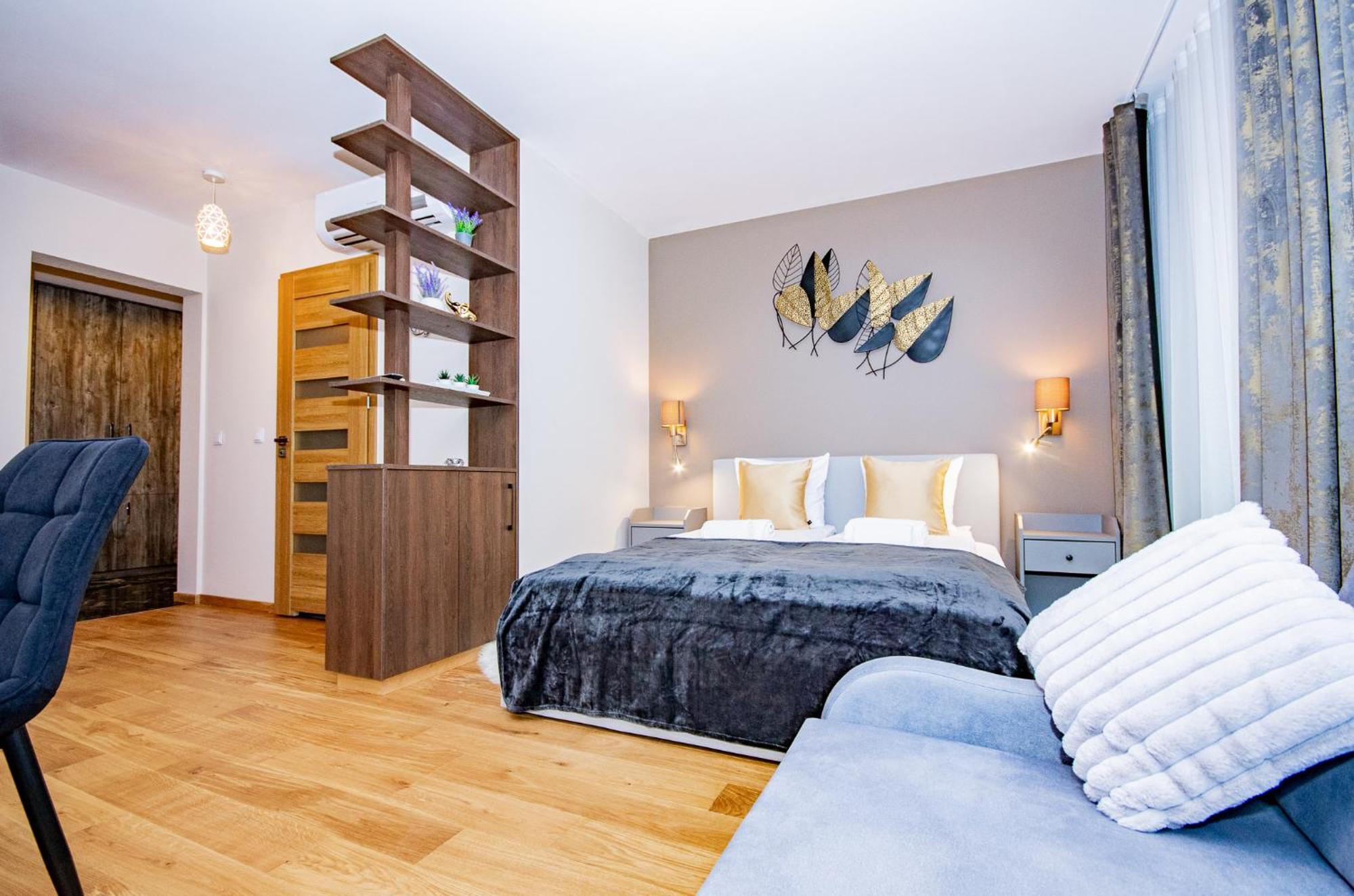 Inpoint Apartments G11 Near Old Town & Kazimierz District & Parking Option 克拉科夫 客房 照片