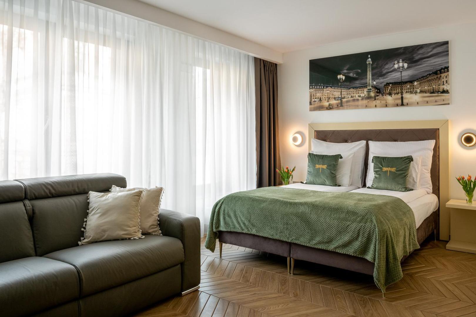 Inpoint Apartments G11 Near Old Town & Kazimierz District & Parking Option 克拉科夫 客房 照片